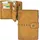 Bear Design Portemonnaie Damen Geldbörse Cow Lavato ocker