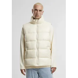 URBAN CLASSICS Recycled Big Puffer Weste White Sand XL