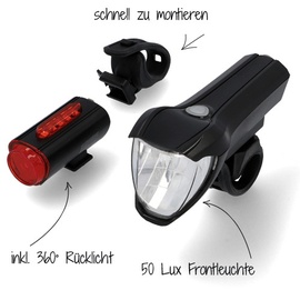 Fischer Akku-USB-LED Beleuchtungsset 50 Lux (50428)