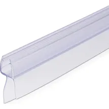 Navaris Schwallschutz Duschdichtung Duschkabine 45° - für 6mm dicke Glas Duschtür - Dichtung Glastür Dusche - Ersatzdichtung Glasdusche 100cm
