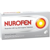 Reckitt Benckiser Deutschland GmbH Nurofen Ibuprofen 400 mg überzogene Tabletten