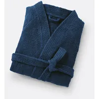 La Redoute Interieurs Bademantel Haxel In Kimonoform, Frottee 450 G/m2 Marine