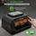 NutriChef Elektrogrill 6L schwarz