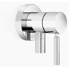 Dornbracht UP-Einhandbatterie mit Abdeckplatte D. 80mm, mit integriertem Brauseanschluss für 1 Verbraucher Chrom 36046660-00