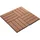 vidaXL Terrassenfliese 3D-Design 30 x 30 cm braun