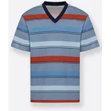 Sieh an! Shorty Pyjama blau/rot 56/58