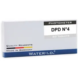 water ID 50 Tabletten DPD N°4für PoolLAB Tabletten