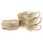 Almina Wave Biscuit Kaffeeservice 12-tlg. beige/braun