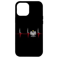 Hülle für iPhone 15 Pro Max Polska Adler Polnischer Herzschlag EKG Puls Polen Pride Roots