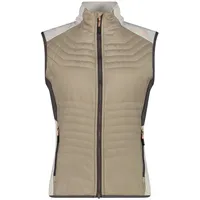 CMP Woman Vest HYBRID VANIGLIA 40