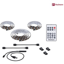 Paulmann LED Strip 65 Zoll, 2,4m, 4W, dimmbar, schwarz, farbwechsel RGB PAUL-78881