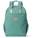 WEPLAN Schulrucksack Mädchen Jungen Rucksack Schule Teenager,Wasserdicht Rucksack School Bag,Schulranzen Laptop Rucksack Damen,Schultasche Travel Backpack Daypacks für Uni Schule Reise,Q1-Dunkelgrün