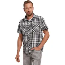 Brandit Textil Roadstar Kurzarmhemd Black / Anthracite M