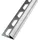 Fliesen Alfers Dural Fliesenprofil Winkel 10 mm Aluminium silber gebürstet 2,50 m