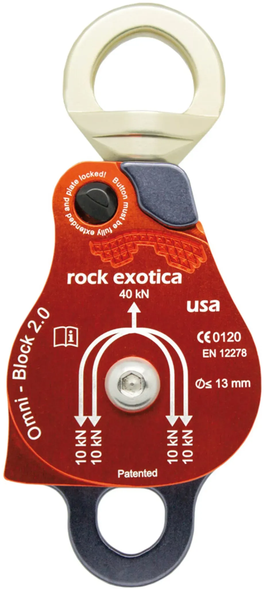 Rock Exotica Seilrolle Omni Block 2,0