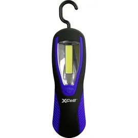 XCell Arbeitsleuchte Worklight Hook LED, mit Batterie, Haken und Magnet, 120 Lumen