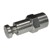 Croozer Click & Crooz Achsmutterkupplung silber 2021