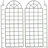 CLP Rankgitter Viva 2er Set 60 x 30 cm Antik-Grün