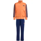 adidas Essentials Climacool TRACKSUIT, Dusky Orange/dark Blue 5-6 Years