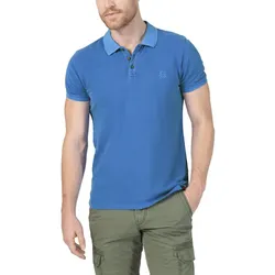 Timezone Garment Dye - Poloshirt - Herren - Blue - S