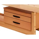 Ulmia GmbH Unterbauschrank Stahl 120/180 mm grau unbestückt