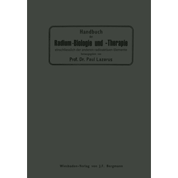 Handbuch der Radium-Biologie und Therapie als eBook Download von Paul Lazarus