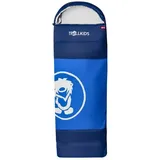 TROLLKIDS - Kid's Midnight Sun Dreamer - Kinderschlafsack Gr 150-185 x 65 cm - Body Length: 130-170 cm blau