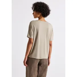STREET ONE Damen Shirt im Tunika-Look Beige 38