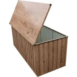 Duramax Metall Garten Gerätebox 770 L Braun