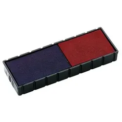 Stempelkissen E/12/S2 blau/rot - rot