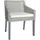 vidaXL Esszimmerstuhl mit Kissen 59 x 59 x 108 cm grau