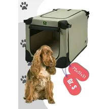 Maelson Soft Kennel faltbare Hundebox beige (SK 72)