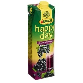 Happy Day Fruchtnektar Schwarze Johannisbeere 6x 1,0 l