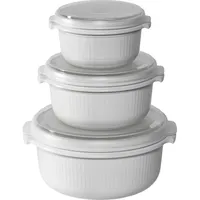 Emsa Micro Family Frischhaltedose weiß 0,5 l 3-teilig
