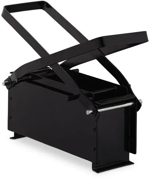 Relaxdays Papierbrikettpresse Schwarz