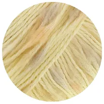 Lana Grossa Häkelwolle Popcorn Beige/Gelb 125 m 50 g