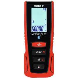 SOLA Laser-Entfernungsmesser Metron 60 BT inklusive Zubehör – 71027101