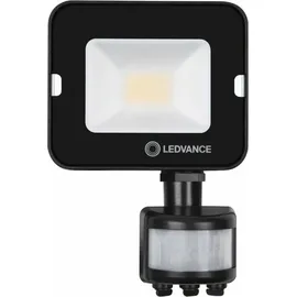 LEDVANCE Außenstrahler Aluminium 5,3 cm mit Bewegungsmelder schwarz