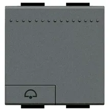 Legrand Wippe LivingLight Symbolwippe 2M Glocke Anthrazit
