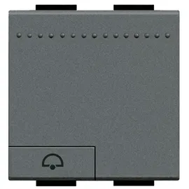 Legrand Wippe LivingLight Symbolwippe 2M Glocke Anthrazit