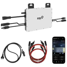 sunniva M1-800-E Mikro-Wechselrichter 800 W mit WLAN, IP67 wetterfest, 2 MPPT