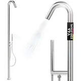 lawa living and lifestyle Gartendusche Silber 0,06 m