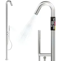 lawa living and lifestyle Gartendusche Silber 0,06 m
