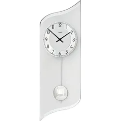 Pendeluhr modern Aluminium-Zifferblatt - AMS Modell: 7436