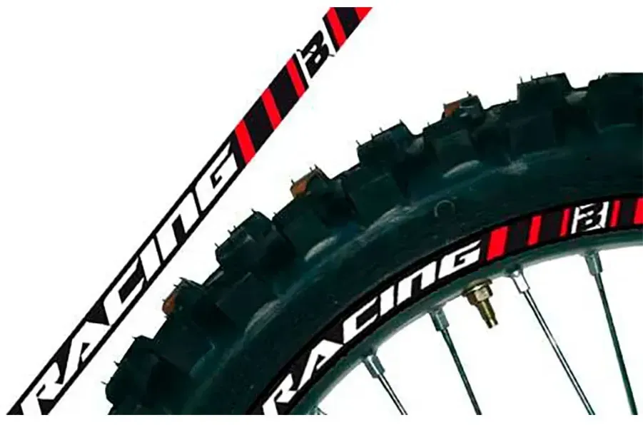 Blackbird Racing Racing Felgenstreifen - Red - One Size