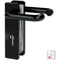 BASI - FS-Drücker-Beschlag - ZT-FS 2150 - Kurzschild Eckig