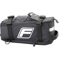 Fischer Gepäckträgertasche 2in1 schwarz