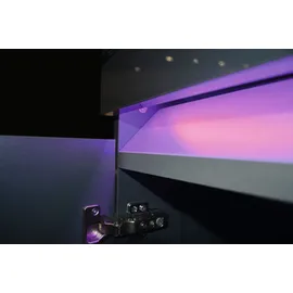 Eheim Incpiria 230 Aquariumkombination mit Förderpumpe und beleuchtbaren Unterschrank Graphit/Natur