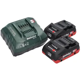 Metabo HS 18 LTX 65 Akku Heckenschere 18 V 63 cm + 2x Akku 4,0 Ah + Ladegerät