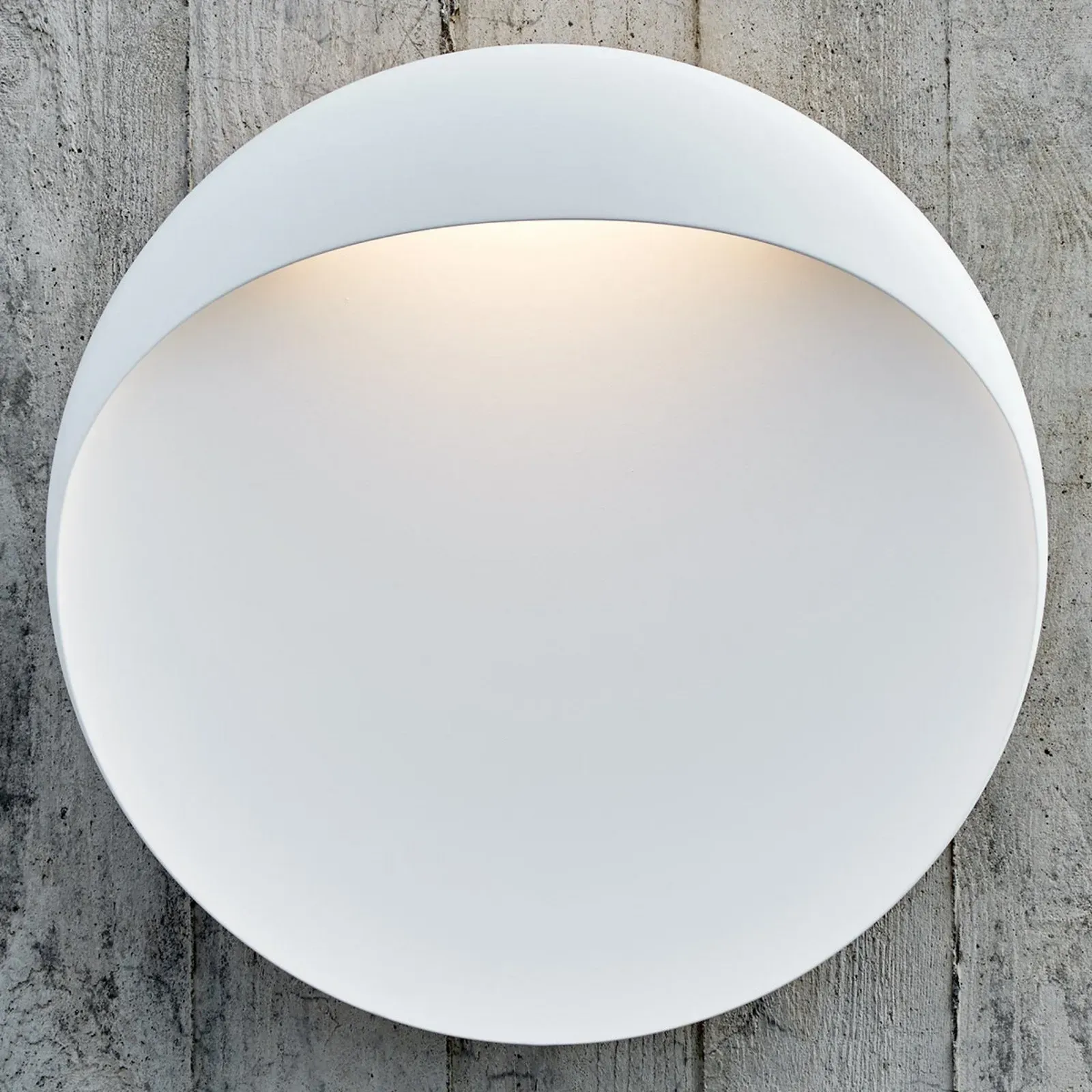 Außenleuchte Louis Poulsen, Flindt, dimmbar, Weiß, für Wohnzimmer, Aluminium, Design